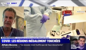 Covid-19 en Savoie: l'infectiologue Olivier Rogeaux estime que "le confinement marche, mais il va falloir le garder de façon très stricte"