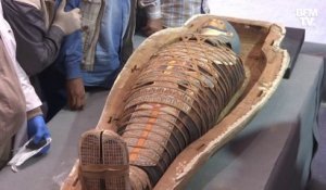 L'Égypte dévoile une centaine de sarcophages vieux de plus de 2000 ans