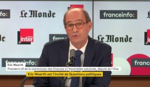 Eric Woerth : "Il faut mettre en avant l'idée que la France doit produire, créer, inventer. Les chaînes de production, le temps de travail, sont des sujets importants. L'autre sujet, c'est celui de la réduction des inégalités."