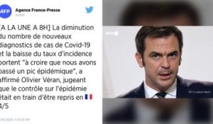 Covid-19 : "Nous reprenons le contrôle sur l'épidémie", estime Olivier Véran