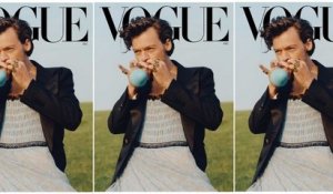 Harry Styles est la toute première star masculine en couverture solo de Vogue US