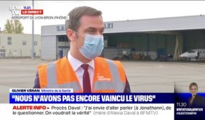 Olivier Véran: "Il y a moins de nouveaux malades par jour (...) nous sommes en train de progressivement reprendre le contrôle sur cette épidémie"