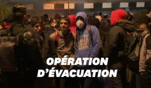 À Saint-Denis, un camp de 2000 migrants évacué près du Stade de France
