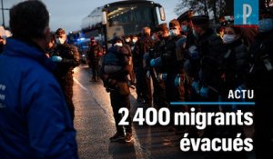 Saint-Denis : 2400 migrants évacués d’un campement au pied du Stade de France