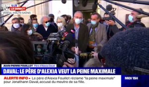 "Colère, rancœur, un moment très très difficile": Jean-Pierre Fouillot, le père d'Alexia Daval, évoque son témoignage à l'audience