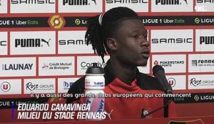 Rennes : "Rester dans mon club formateur me ferait plaisir" assure Camavinga