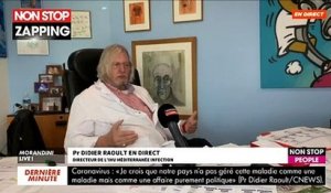 Morandini Live : Didier Raoult attaqué par l'ordre des médecins s'estime victime d'un complot (Vidéo)