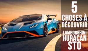 STO, 5 choses à savoir sur l’ultime Lamborghini Huracan