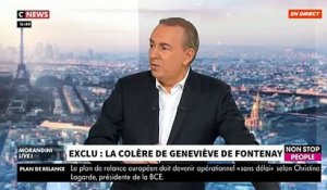 EXCLU - Geneviève de Fontenay dans "Morandini Live" sur CNews: "J'ai vendu Miss France pour 6 millions d'euros et j'ai tout donner à mon fils. Je n'ai plus rien" - VIDEO