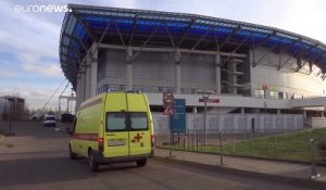Covid-19 : la Russie transforme une patinoire en hôpital géant