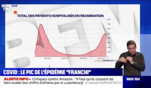 Covid-19: le pic de l'épidémie "sans doute franchi" en France