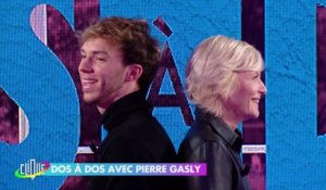 Pierre Galsy dos à dos avec Catherine Ceylac - Clique - CANAL+
