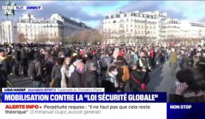 Loi "sécurité globale": des manifestations en cours à l'appel notamment de syndicats de journalistes