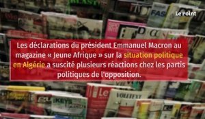 Algérie : l'opposition critique les déclarations de Macron sur Tebboune