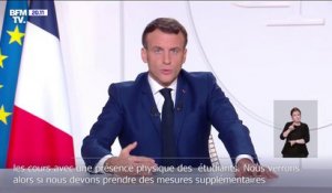 Emmanuel Macron annonce que de nouvelles décisions seront prises le 20 janvier "si cela est possible"