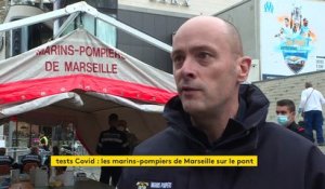 Covid-19 : à Marseille, les marins-pompiers mobilisés pour tester les habitants