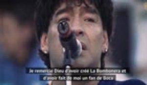 Maradona - Boca Juniors rend hommage à sa légende