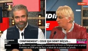 Quand un restaurateur engueule en direct sur le plateau de "Morandini Live" la députée Claire O'Petit: "Je ne veux pas de vos aides, je veux juste travailler!" - VIDEO