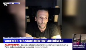 Producteur violemment frappé: pour Mathieu Kassovitz, "l'État doit condamner les policiers sans retenue"