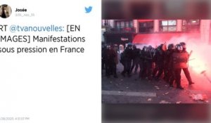 Dans un contexte de crise politique, des milliers des manifestants en France contre une loi sécuritaire