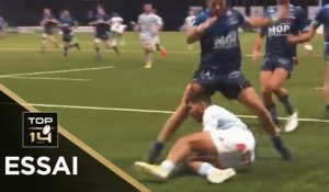 TOP 14 - Essai de Donovan TAOFIFENUA (R92) - Racing 92 - Bayonne - J10 - Saison 2020/2021