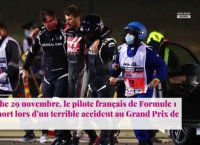 Romain Grosjean : Sa femme Marion Jollès réagit après son grave accident
