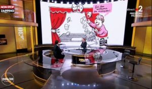 20H30 le dimanche : Roselyne Bachelot réagit avec humour à sa caricature (vidéo)