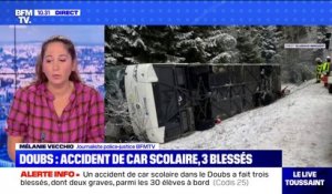Un accident de car scolaire dans le Doubs fait 3 blessés, dont deux graves
