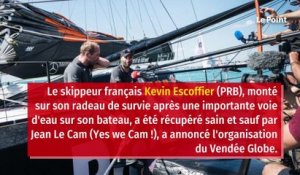 Vendée Globe : Escoffier secouru par Le Cam