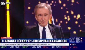 Bernard Arnault justifie son soutien financier à Arnaud Lagardère