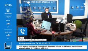 La matinale de France Bleu Saint-Étienne Loire du 03/12/2020