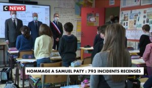 Hommage à Samuel Paty : 793 incidents recensés