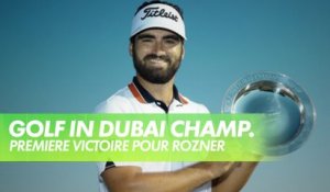 Golf - Dubaï : Premier titre sur l'European Tour pour Rozner