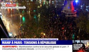 De nouveaux incidents émaillent la manifestation contre la loi "sécurité globale" à Paris - 05/12