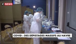 Covid : des dépistages massifs au Havre