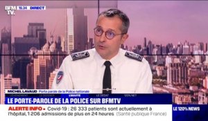 Michel Lavaud (porte-parole de la Police nationale): "Il faut retrouver le dialogue entre les organisateurs [de manifestations] et la Police nationale"