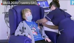 Covid-19 : Margaret, 90 ans, première vaccinée d’Angleterre