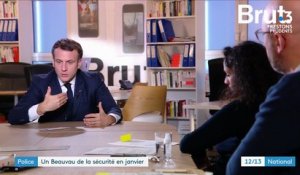 Police : Macron annonce un "Beauvau de la sécurité" en janvier