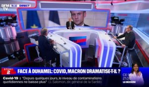 Face à Duhamel: Emmanuel Macron dramatise-t-il avec le Covid-19 ? - 08/12