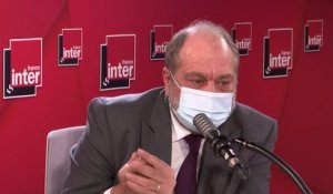 Éric Dupond-Moretti : "Trois magistrats, un juriste et des greffiers seront dédiés à la haine en ligne. Ce n'est pas une compétence exclusive, et nous sommes non pas sur le terrain expérimental mais presque. Pour le moment, c'est suffisant."