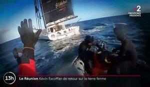 Vendée Globe : Kevin Escoffier est arrivé à la Réunion