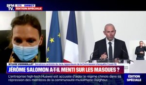 Sylvie Vermeillet: "Lorsque la ministre l'alerte le 25 décembre, Jérôme Salomon sait que nous n'avons que 99 millions de masques et ne repasse pas de commande"