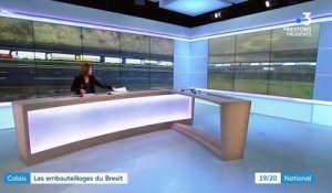 Brexit : des embouteillages à rallonge entre Calais et l'Angleterre