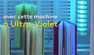 Japon : une machine à Ultra-Violet pour stériliser les livres