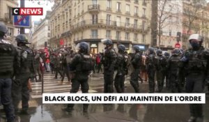 Black Blocks, un défi au maintien de l'ordre