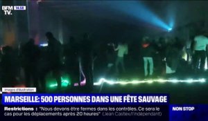 Marseille: une fête sauvage de 500 personnes évacuée par la police