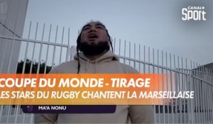 Les stars du rugby mondial chantent La Marseillaise
