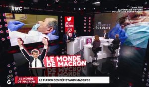 Le monde de Macron: Le fiasco des dépistages massifs ! -15/12
