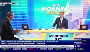 Laurent Berger, (CFDT) : Le gouvernement envisage d'assouplir le télétravail d'ici janvier - 16/12
