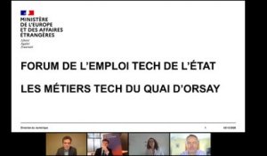 Quels sont les métiers tech du ministère de l'Europe et des Affaires étrangères ?